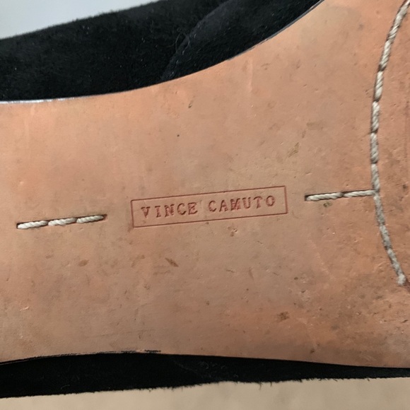 ☀️ Vince Camuto Black flats size 8 - Picture 6 of 7